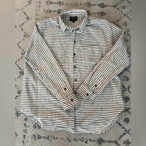 Madewell oversized button up